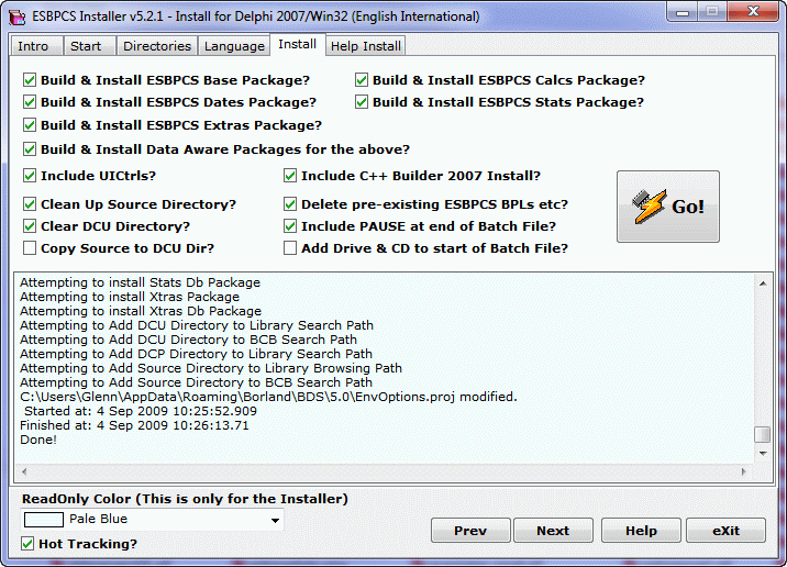 ESBPCS Installer